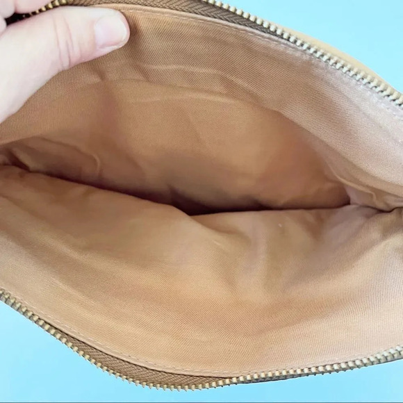 Fossil Preston Crossbody Colorful Botanical Print Leather Trim Expandable Spring - Picture 7 of 13